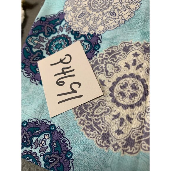 Medallion Paisley Fat Quarter 18x22 Cotton Fabric By Springs Creative - Picture 4 of 4